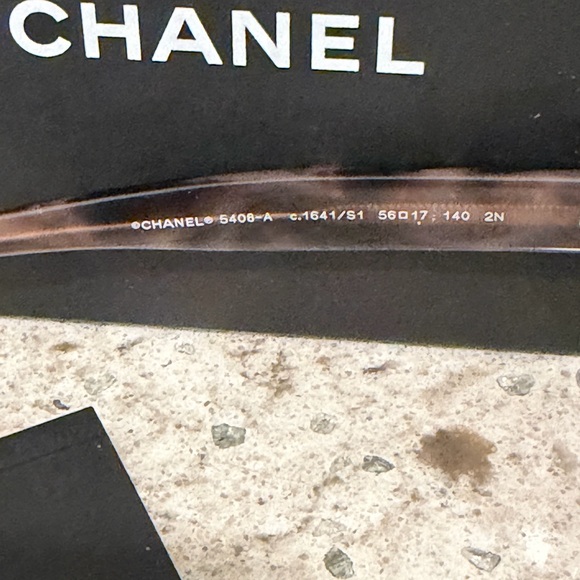 CHANEL Oversized Square Sunglasses in Dark Brown with Gradient Lenses main image 6